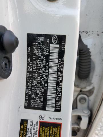 Photo 10 from auction – 2013 TOYOTA CAMRY L with VIN 4T1BF1FK1DU682385