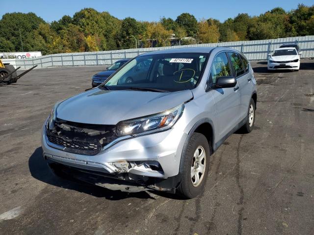 Photo 2 from auction – 2016 HONDA CR-V LX with VIN 5J6RM4H36GL000282