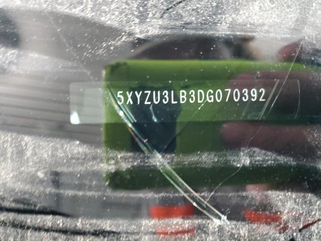 Photo 10 from auction – 2013 HYUNDAI SANTA FE S with VIN 5XYZU3LB3DG070392