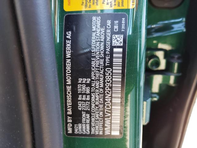 Photo 10 from auction – 2022 MINI COOPER S C with VIN WMWLV7C04N2P93850
