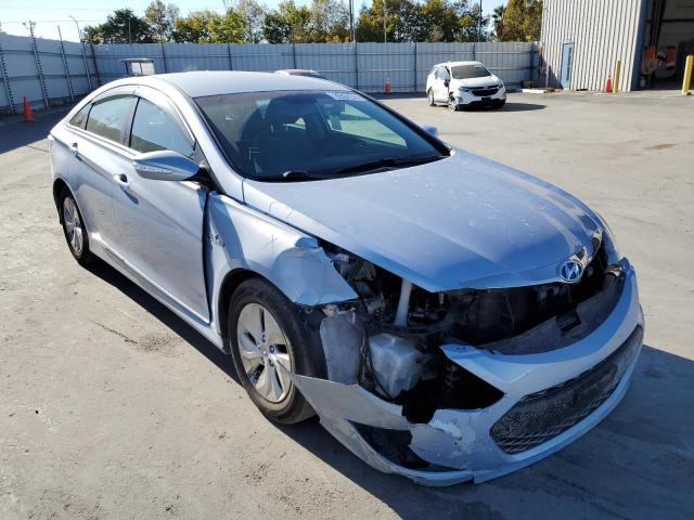 HYUNDAI SONATA HYB 2014 with VIN KMHEC4A46EA114801 - Photo from auction