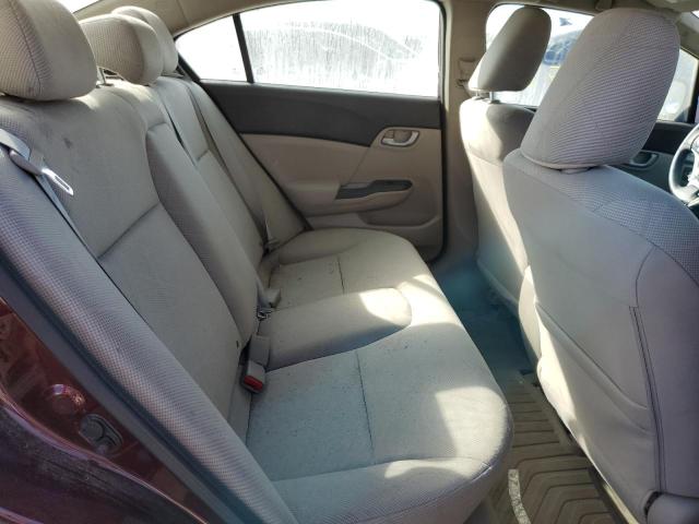 Photo 6 from auction – 2012 HONDA CIVIC LX with VIN 19XFB2F58CE108896
