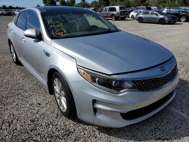 KIA OPTIMA EX 2016 with VIN 5XXGU4L36GG120734 - Photo from auction