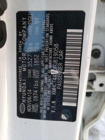 Photo 10 from auction – 2015 HYUNDAI ACCENT GLS with VIN KMHCT4AE0FU819058