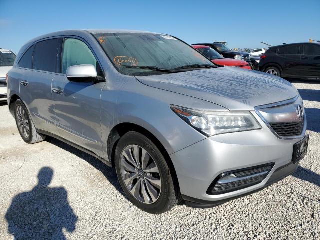 ACURA MDX TECHNO 2015 with VIN 5FRYD3H49FB009210 - Photo from auction