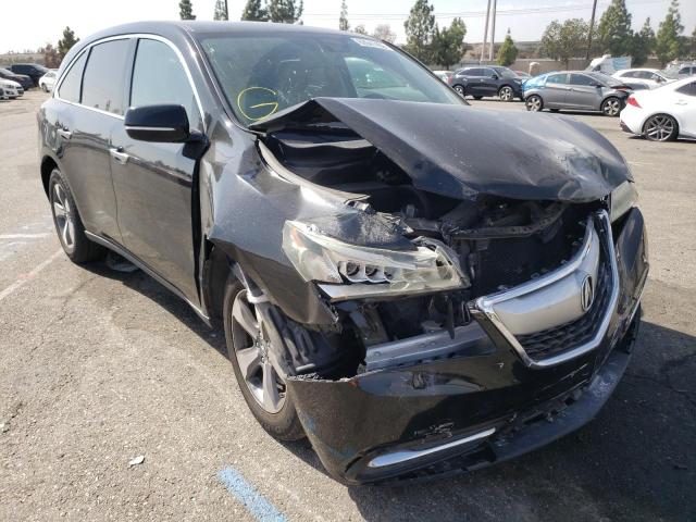 ACURA MDX 2016 with VIN 5FRYD3H21GB005720 - Photo from auction