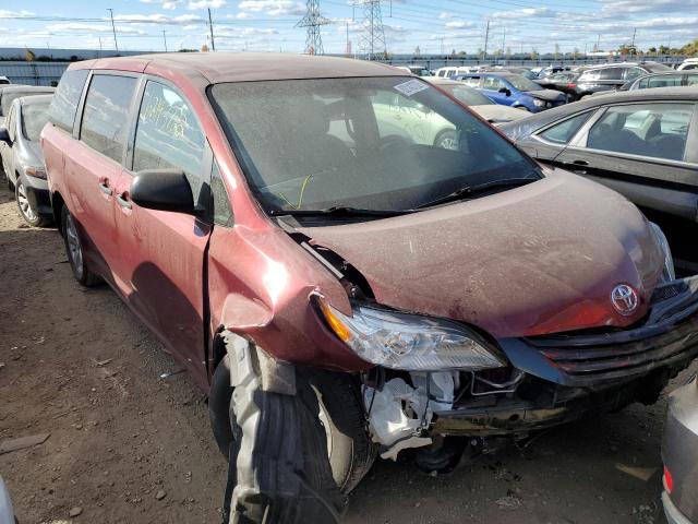 TOYOTA SIENNA 2015 with VIN 5TDZK3DC6FS530549 - Photo from auction