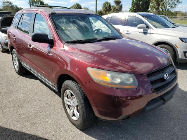 HYUNDAI SANTA FE G 2009 with VIN 5NMSG13DX9H297428 - Photo from auction