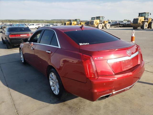 Photo 3 from auction – 2014 CADILLAC CTS with VIN 1G6AP5SX2E0167655