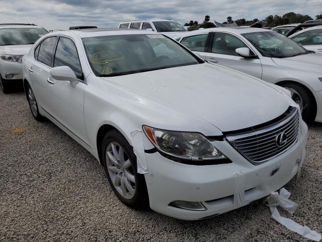 LEXUS LS 460 2007 with VIN JTHBL46F875027221 - Photo from auction