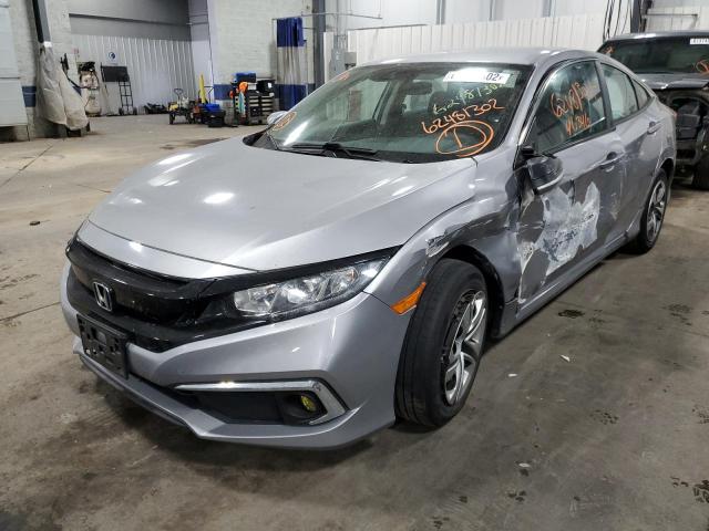 Photo 2 from auction – 2019 HONDA CIVIC LX with VIN 2HGFC2F68KH540351
