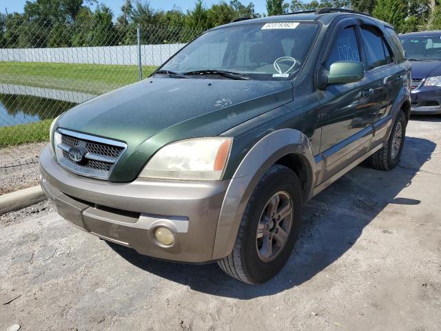 Photo 2 from auction – 2004 KIA SORENTO EX with VIN KNDJD733245271027