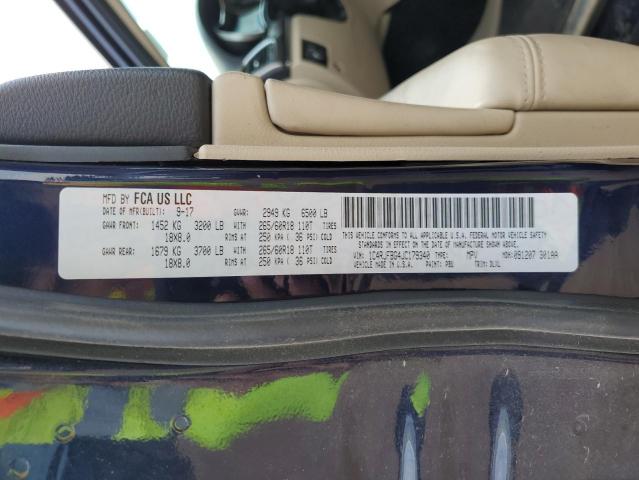 Photo 10 from auction – 2018 JEEP GRAND CHER with VIN 1C4RJFBG4JC179340
