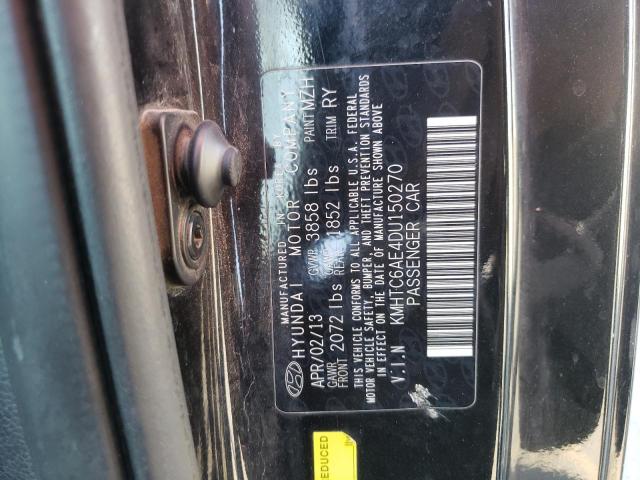 Photo 10 from auction – 2013 HYUNDAI VELOSTER T with VIN KMHTC6AE4DU150270