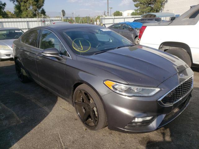 FORD FUSION SPO 2018 with VIN 3FA6P0VPXJR250168 - Photo from auction