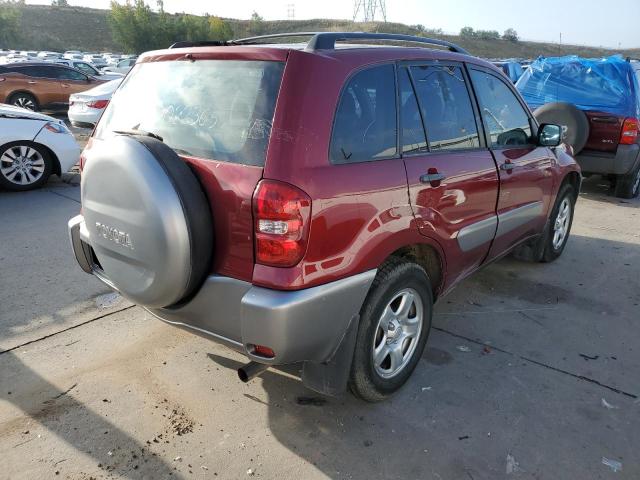 Photo 4 from auction – 2004 TOYOTA RAV4 with VIN JTEGD20V440017413