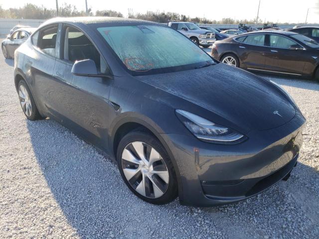 TESLA MODEL Y 2021 with VIN 5YJYGDEEXMF188656 - Photo from auction