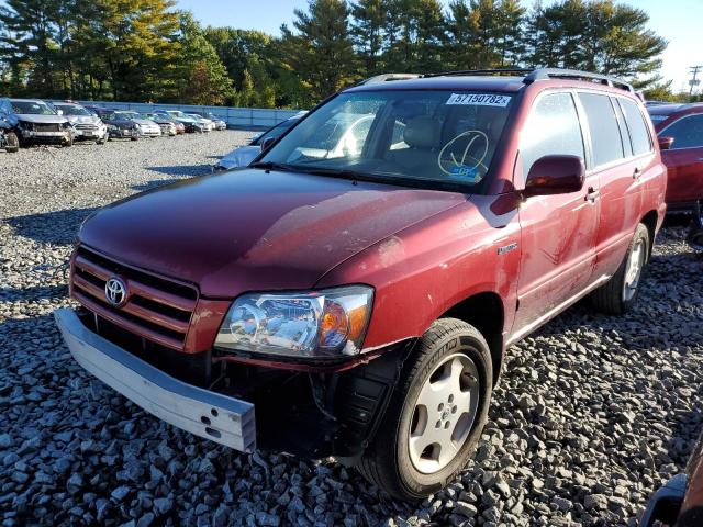 Photo 2 from auction – 2005 TOYOTA HIGHLANDER with VIN JTEEP21A950078879