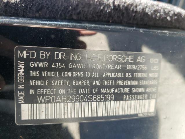 Photo 10 from auction – 2004 PORSCHE 911 TURBO with VIN WP0AB29904S685199