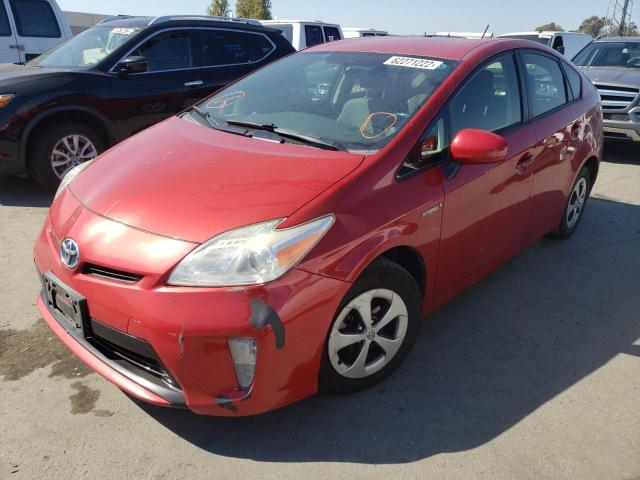 Photo 2 from auction – 2012 TOYOTA PRIUS with VIN JTDKN3DU9C5425457