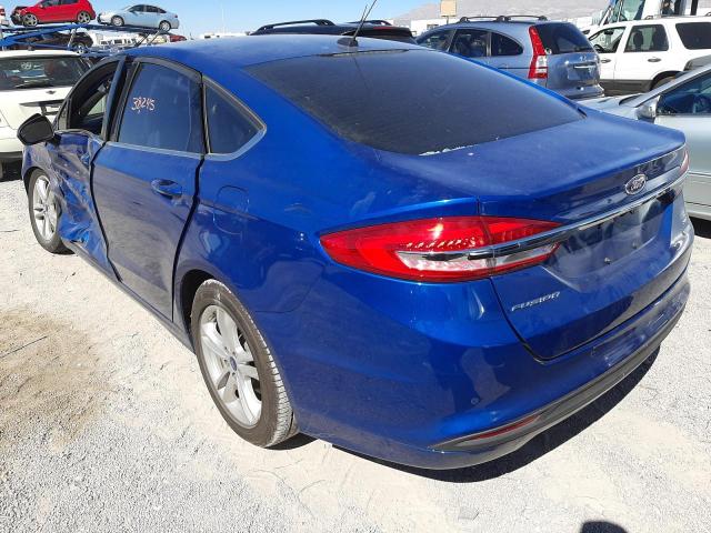 Photo 3 from auction – 2018 FORD FUSION SE with VIN 3FA6P0HD8JR196824