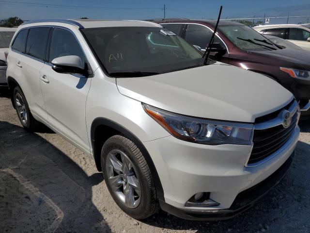 TOYOTA HIGHLANDER 2014 with VIN 5TDDKRFH6ES006211 - Photo from auction