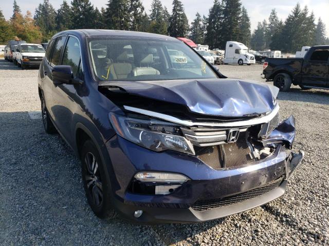 Photo 1 from auction – 2018 HONDA PILOT EXL with VIN 5FNYF6H59JB019444
