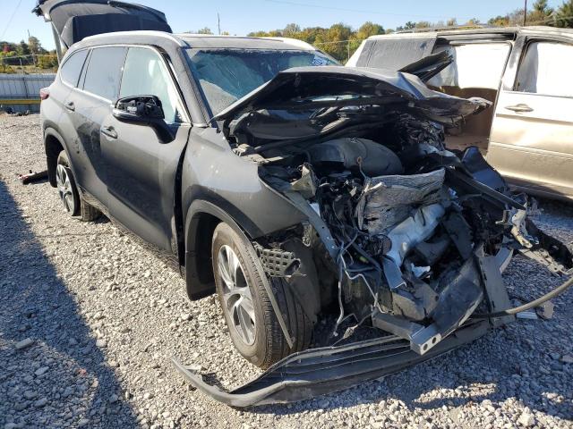 Photo 1 from auction – 2021 TOYOTA HIGHLANDER with VIN 5TDGZRBH7MS142523