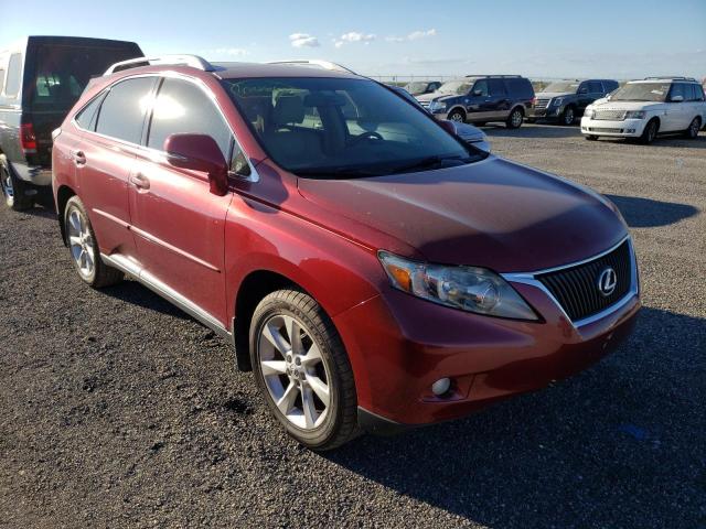 LEXUS RX 350 2010 with VIN JTJZK1BA6A2407143 - Photo from auction