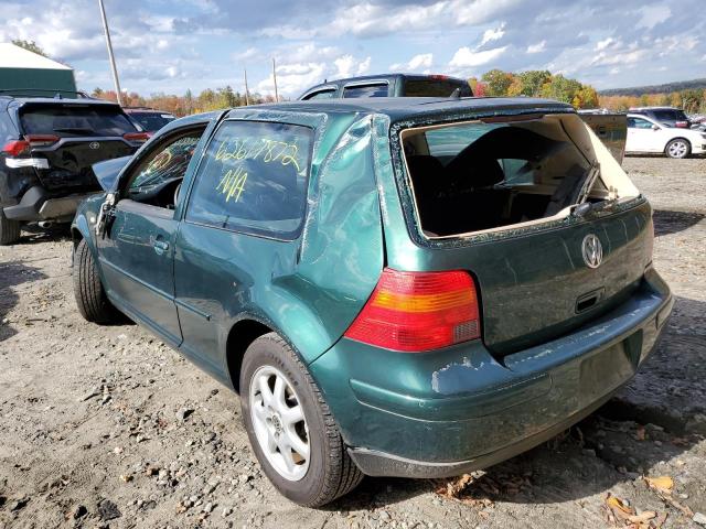 Photo 3 from auction – 2001 VOLKSWAGEN GOLF GL with VIN 9BWBT61J514053142