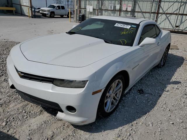 Photo 2 from auction – 2014 CHEVROLET CAMARO LT with VIN 2G1FB1E38E9280155