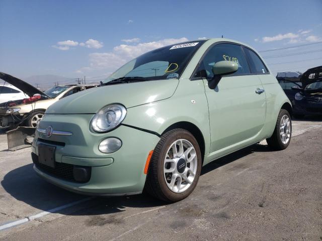 Photo 2 from auction – 2015 FIAT 500 POP with VIN 3C3CFFAR2FT570657