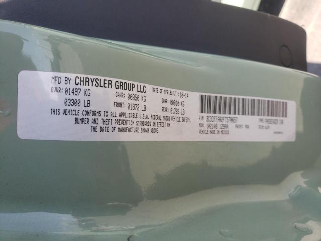 Photo 10 from auction – 2015 FIAT 500 POP with VIN 3C3CFFAR2FT570657