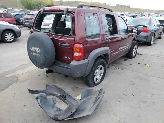 Photo 4 from auction – 2003 JEEP LIBERTY SP with VIN 1J4GL48K03W583930
