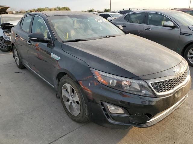 KIA OPTIMA HYB 2015 with VIN KNAGM4AD6F5078688 - Photo from auction
