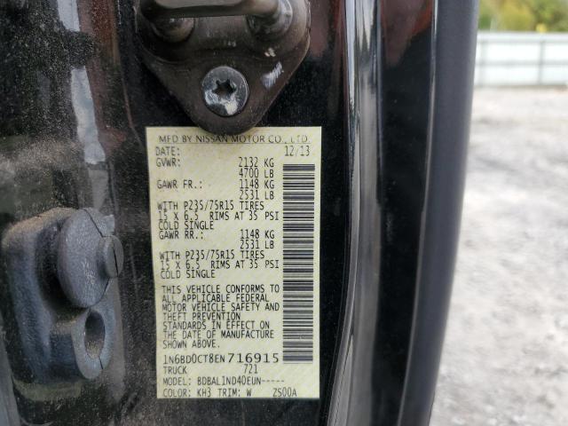 Photo 10 from auction – 2014 NISSAN FRONTIER S with VIN 1N6BD0CT8EN716915