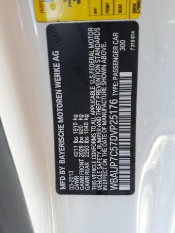 Photo 10 from auction – 2013 BMW 128 I with VIN WBAUP7C57DVP25176