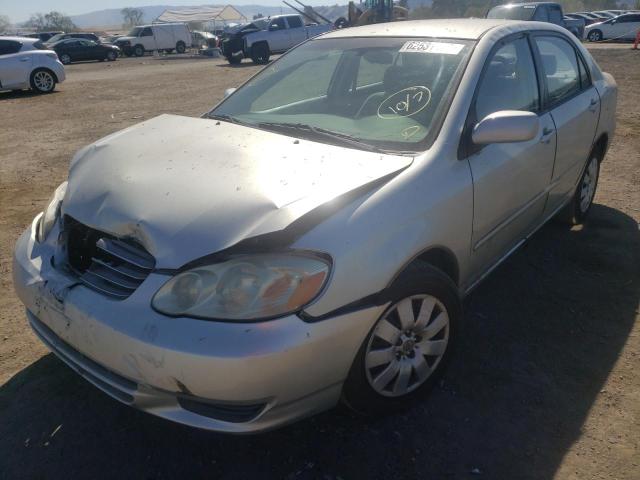 Photo 2 from auction – 2003 TOYOTA COROLLA CE with VIN JTDBR32E430031300
