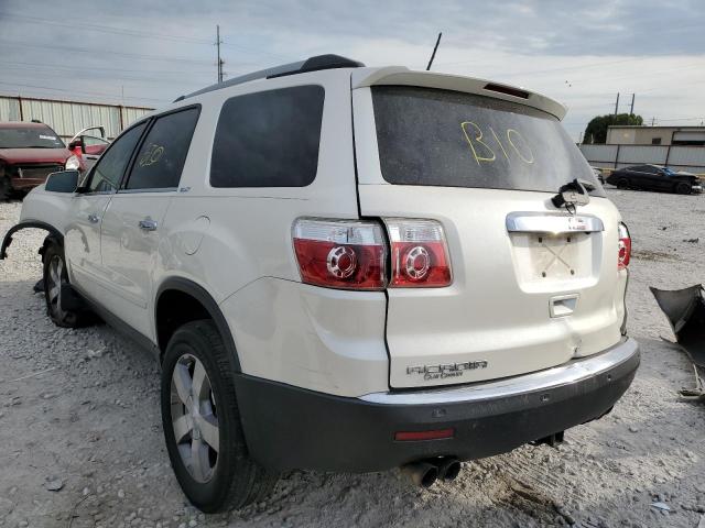 Photo 3 from auction – 2011 GMC ACADIA SLT with VIN 1GKKRRED2BJ333655