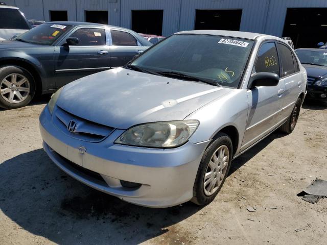 Photo 2 from auction – 2005 HONDA CIVIC LX with VIN 2HGES15575H624442