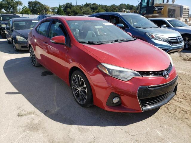 TOYOTA COROLLA L 2015 with VIN 2T1BURHE0FC427761 - Photo from auction