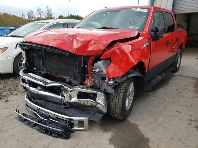 Photo 2 from auction – 2018 FORD F150 SUPER with VIN 1FTEW1E52JFD54518