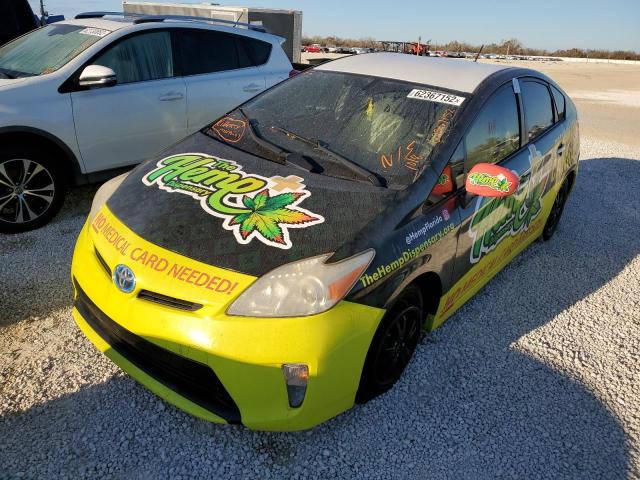Photo 2 from auction – 2012 TOYOTA PRIUS with VIN JTDKN3DU7C5430639