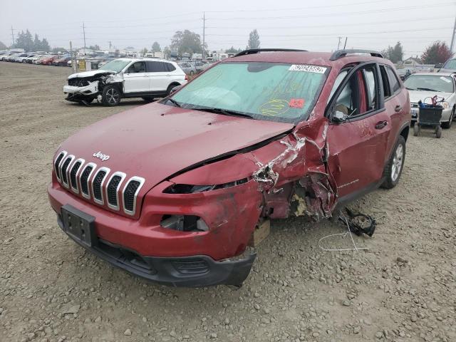 Photo 2 from auction – 2017 JEEP CHEROKEE S with VIN 1C4PJLAB7HW623590