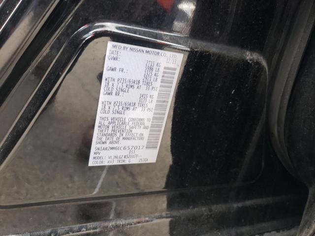 Photo 10 from auction – 2014 NISSAN PATHFINDER with VIN 5N1AR2MM6EC657017