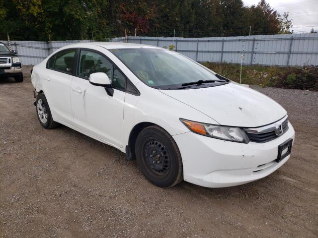 HONDA CIVIC LX 2012 with VIN 2HGFB2F40CH119257 - Photo from auction