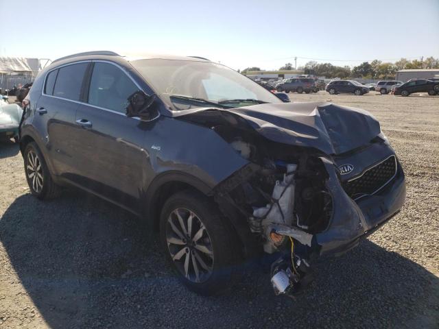 KIA SPORTAGE E 2017 with VIN KNDPNCAC0H7154639 - Photo from auction