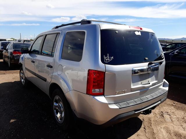 Photo 3 from auction – 2012 HONDA PILOT LX with VIN 5FNYF3H23CB010634
