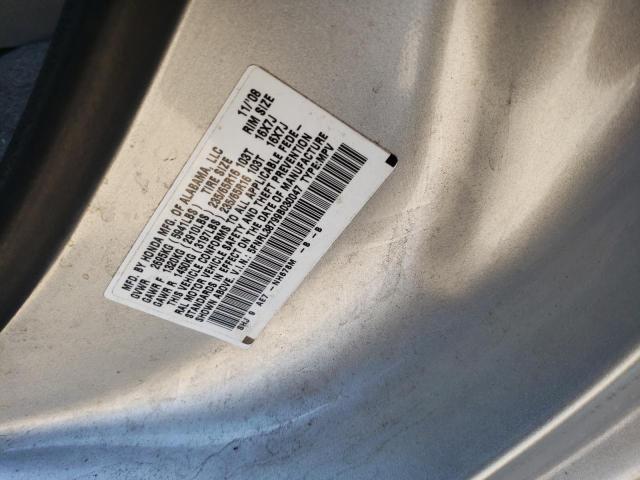Photo 10 from auction – 2009 HONDA ODYSSEY EX with VIN 5FNRL38799B030047