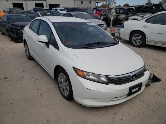 HONDA CIVIC LX 2012 with VIN 19XFB2F51CE011474 - Photo from auction